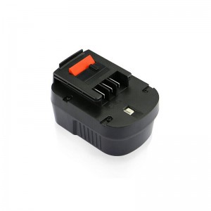 Baterías de herramientas eléctricas recargables Ni-Cd 12V 1500mAh para Black \u0026 Decker A1712, A12, A12EX, FSB12, FSB120B, FSB120BX, BD-1204L, B-8315, BPT1047