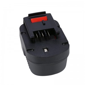 Para Black \u0026 Decker A1712, A12, A12EX, FSB12, FSB120B, FSB120BX, BD-1204L, B-8315, BPT1047 12V 1700mAh Ni-Cd Baterías para herramientas eléctricas sin cable